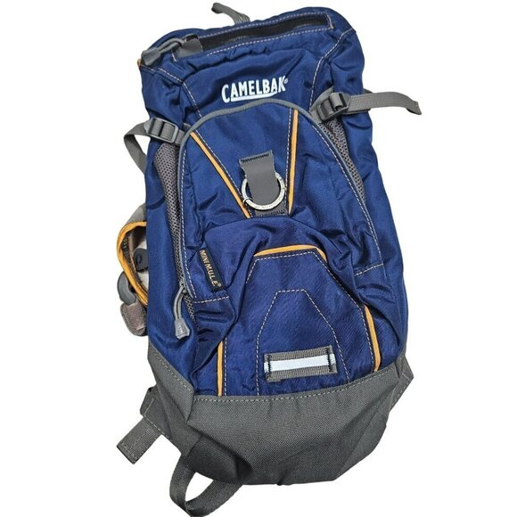 CamelBak Mini M.U.L.E. Hydration Backpack 50 oz Blue/Gray - Picture 1 of 12